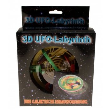 ***GADGET*** B&Uuml;Y&Uuml;K 3D UFO LABİRENT OYUNU (3 adet)