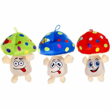 B&Uuml;Y&Uuml;K PEL&Uuml;Ş MANTAR G&Uuml;LEN Y&Uuml;ZL&Uuml; - 25 CM - KARIŞIK RENKLER (6 Adet)