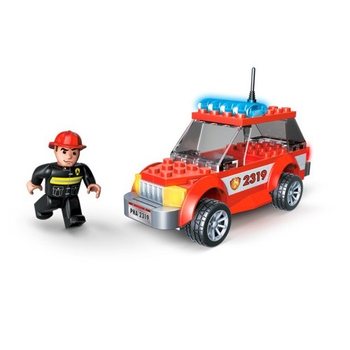 MEGA BLOKS - İTFAİYE SUV ARACI VE POLİS HELİKOPTERİ (2 adet)
