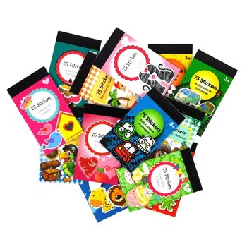 6 K&uuml;&ccedil;&uuml;k &Ccedil;ıkartma Kitap&ccedil;ığı (36 set)