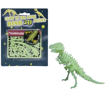 Karanlıkta Parlayan 3D Dinozor Yapbozları (24 Adet)