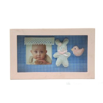 Ahşap 3D &Ccedil;ocuk Odası Fotoğraf &Ccedil;er&ccedil;evesi - Model 3 (6 adet)
