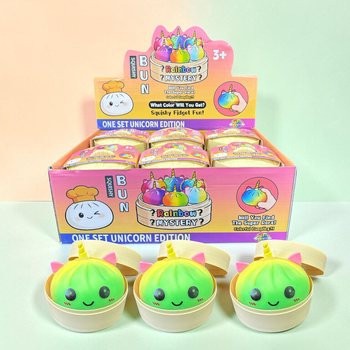 RAGE - Squishy Bun Dumplings B&Uuml;Y&Uuml;K - UNICORN SERİSİ (8,5 x 8,5 x 7,5 cm) (12 adet)