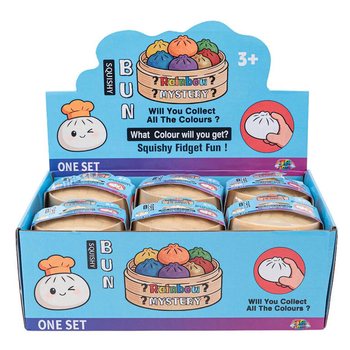 RAGE - B&Uuml;Y&Uuml;K Squishy Bun Dumplings (8.5 x 8.5 x 4.8 cm) - Viral 2026 Fidget Toy (12 Adet)