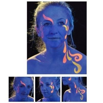 SNAZAROO - &Ouml;zel UV Y&uuml;z Boyası (6'lı)