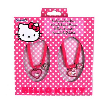 HELLO KITTY ARKADAŞLIK KOLYESİ 2 PAR&Ccedil;A (6 ad.)