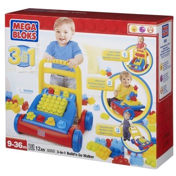 MEGA BLOKS 3'&uuml; 1 Arada Build'n Go Walker Y&uuml;r&uuml;te&ccedil; - 8000