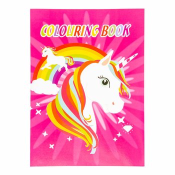 Unicorn Boyama Kitabı A4 &Ccedil;ıkartmalı (12 Adet)