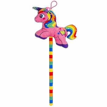 Sopalı Peluş Tekboynuz - Karışık Renkler (12 Adet)