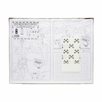 EKSİKSİZ HORECA KORSAN KUTUSU - 48x Boya Kalemi Seti + 100x Boyama Kağıdı + 100x Pe&ccedil;ete (248 Par&ccedil;a)