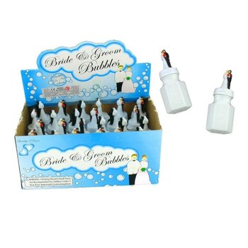 DÜĞÜN KÖPÜK BALONCUK - GELİN VE DAMAT (24 Adet)