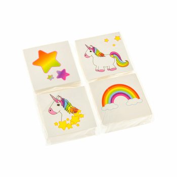 Unicorn / Tekboynuz Ge&ccedil;ici D&ouml;vme (288 adet)