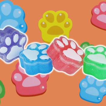 K&ouml;pek Patisi J&ouml;le Slime - Paw Shaped Putty (24 Adet)