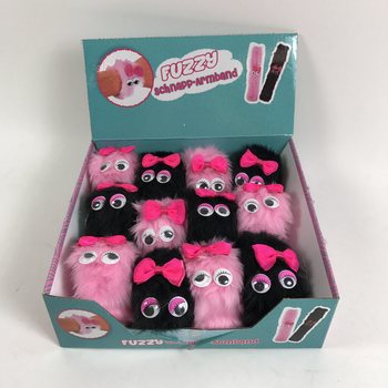 PELUŞ FUZZY SNAP BİLEKLİKLER / ŞIPŞAK (12 adet)