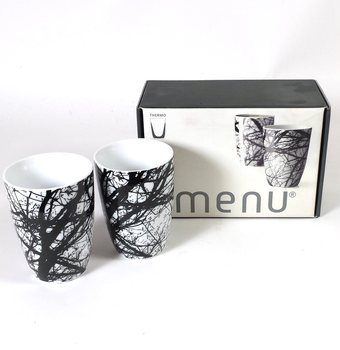 MENU - FOREST Çift Cidarlı Termo Kupa Seti, 2'li (1 set)