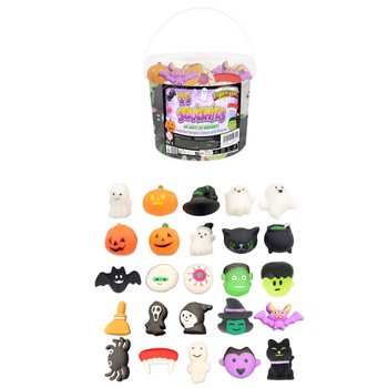 Kovada Cadılar Bayramı Squishy Fig&uuml;r Karışımı (25 Adet)