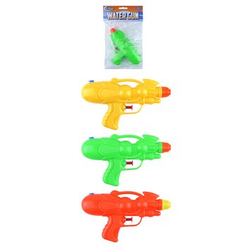 Su Tabancası - 17cm Uzunluk - Karışık Renkler (12 Adet)