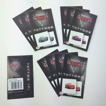 DISNEY CARS 2 D&Ouml;VME &Ccedil;IKARTMALARI (50 adet)