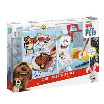 THE SECRET LIFE OF PETS - 2'si 1 Arada Yaratıcı Aktivite Seti (2 Adet)