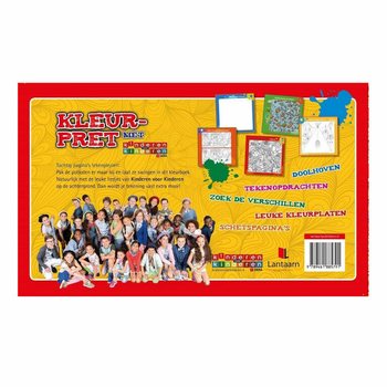 KINDEREN VOOR KINDEREN - &Ccedil;izim ve Boyama Seti (6 adet)