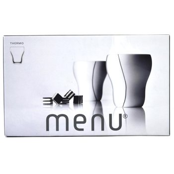 MENU - BLACK CONTOUR TERMOS BARDAK ORTA BOY 320 ML, 2'Lİ SET