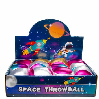 PELUŞ METALİK FIRLATMA TOPU - SPACE (12 Adet)