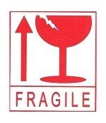 Kırılacak Eşya (FRAGILE) Etiketi / Yapışkanlı Sticker (45 Yaprak)