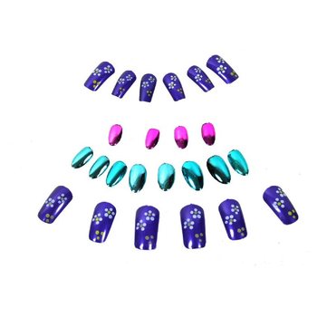&Ccedil;ocuklar İ&ccedil;in Takma Tırnak Seti (12 adet)