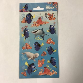 ÇIKARTMALAR: DISNEY KAYIP BALIK DORY, 20 x 10 cm (10 adet)