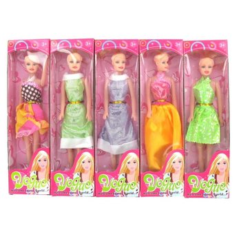 BEAUTY GIRL OYUNCAK BEBEK - MODEL 2 (6 adet)