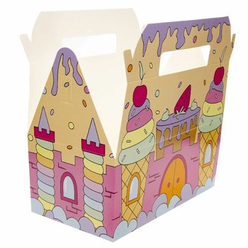 Çocuk Menü Kutusu Buz Şatosu - 22.5 x 12 x 9.5 cm (24 adet)