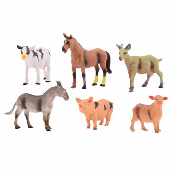 ANIMAL WORLD - 6 ADET &Ccedil;İFTLİK HAYVANI OYUNCAK SETİ (1 adet)