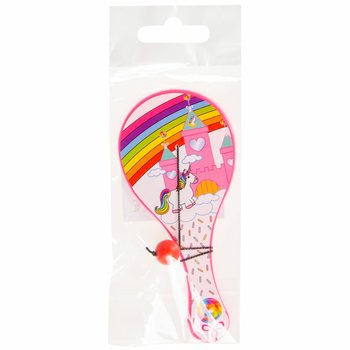 LASTİKLİ TOPLU RAKET - UNICORN MODELİ (48 Adet)