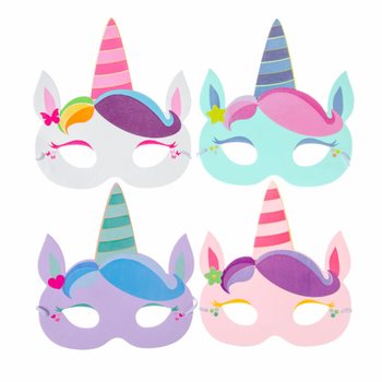 Köpük Unicorn Maske Karışımı (48 adet)