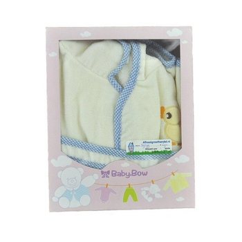 BABY BOW Bebek Bornozu Sarı / Mavi