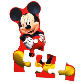 Disney Mickey Mouse Clubhouse teşhir kutulu ahşap yapboz (12 adet)