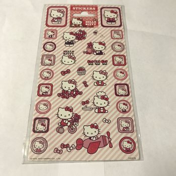 HELLO KITTY ÇIKARTMALAR - 20 x 10 cm (10 adet)