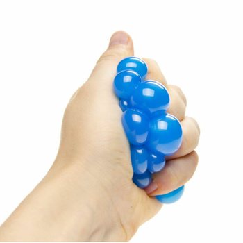SQUISHY SIKMA TOPU - &Ccedil;ap: 5 CM - STANDDA KARIŞIK CANLI RENKLER (24 Adet)