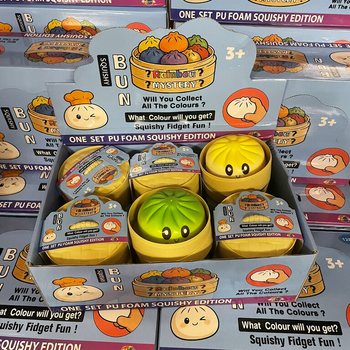 RAGE - Squishy Bun Dumplings B&Uuml;Y&Uuml;K - ONE SET PU FOAM SQUISHY EDITION (12 adet)