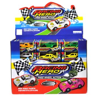 Displayde Die-Cast Oyuncak Arabalar (60 adet)