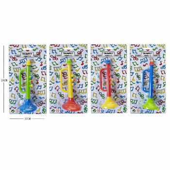 Kartta Trompetler - 15 cm - Karışık Renkler