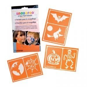 SNAZAROO - 6 Adet Y&uuml;z Boyama Şablonu (12'li Paket)