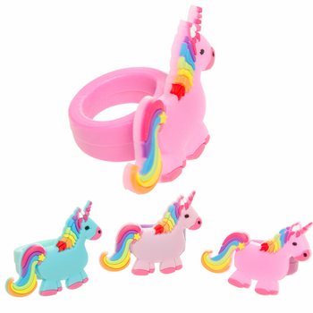 UNICORN / TEK BOYNUZLU AT YÜZÜKLERİ (48 adet)
