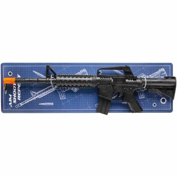 Kart &Uuml;zerinde M16 Tıkırtılı T&uuml;fek (6 adet)