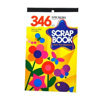 SCRAP BOOK &Ccedil;ıkartma Kitap&ccedil;ıkları (12 Adet)