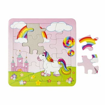MIX Unicorn Yapbozlar - 14 x 14 cm (50 adet)