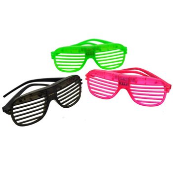 IŞIKLI SHUTTER SHADES G&Ouml;ZL&Uuml;KLER (12 Adet)