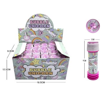 Unicorn K&ouml;p&uuml;k Baloncuğu 25ml Standlı (24 Adet)