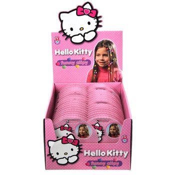 HELLO KITTY EĞLENCELİ SA&Ccedil; TOKALARI DISPLAYDE (35 adet)