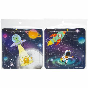 Mix Uzay Puzzle - 14x14 cm (50 Adet)